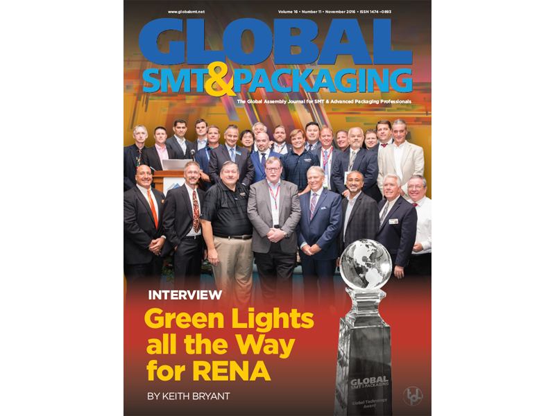 SMT Global magazine featuring RENA Electronica